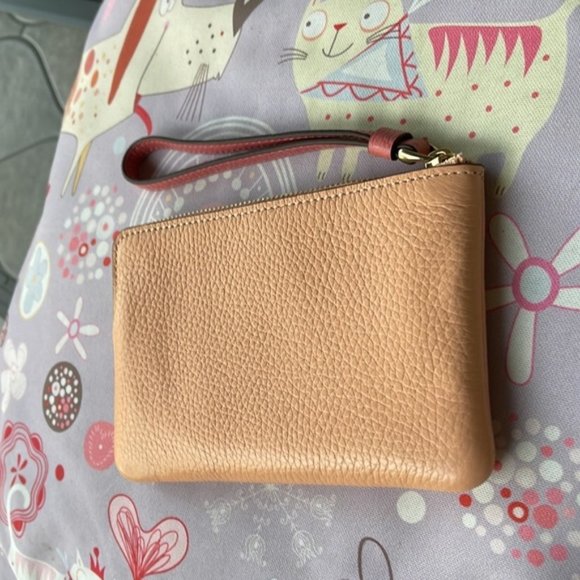 Coach Corner Zip Wristlet In Colorblock With Horse And Carriage - Picture 6 of 16